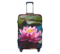 PPHGUT Spirit of the Lotus - Funda universal para maleta de viaje, elástica, impermeable, ligera, White, S, Organizador de bolsas