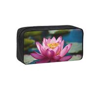PPHGUT Spirit of The Lotus Print - Funda espaciosa para adultos, gran capacidad, para guardar artículos de papelería, diario, oficina, organizador