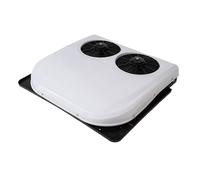 PPLDABNK Aire Acondicionado CC Ultradelgado De 12/24 V Para Autocaravanas: Solo Refrigeración, Potencia De 600-2600 W, 4 Salidas De Aire, Para Autocaravanas, Caravanas Y Camiones Pesados,24v,White