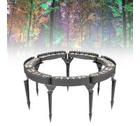 PPLDABNK Foco LED Anillado para Árboles De 4/5/6/7/8 Cabezales con Atenuación Automática De 7 Colores - Resistente Al Agua IP65, Montaje En Suelo, Lámpara para Árboles En La Ciudad Y Patios, 7 Heads