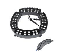 PPLDABNK Focos LED Anulares para Árboles De 4/5/6 Cabezales con 90 CRI Y Múltiples Opciones De Color - Resistentes Al Agua IP65 | Iluminación para Árboles En Parques, Bosques, Calles,4 Heads,Purple