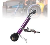 PPLDABNK Motor Eléctrico Portátil para Silla De Ruedas: Accesorio Ligero De Asistencia Eléctrica De 250 W, Alcance De 20 Km/h Y 20 Km, Desmontaje Rápido para Sillas De Ruedas Manuales.,Purple