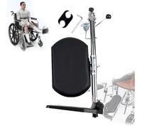 PPLDABNK Reposapiernas Elevado para Silla De Ruedas (22 × 15 × 2 Cm), Universal, Longitud del Reposapiernas: 43 Cm, Pintura No Fácil De Pelar/ángulo Ajustable De 90 ° -180 °, para Ortopedia,Right