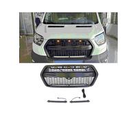 PPLKHS Doble Rejilla De Riñón Rejilla Delantera de Carreras para Ford Transit 2022 2023 2024 2025 ABS Parrilla Radiador(Grill - led)
