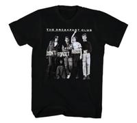 PPLKIdr666 The-Breakfast-Club-Don-t-Forget-About-Me-Logo-Black-Shirts
