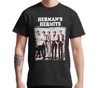 PPLKIdr666 The-Very-Best-of-Herman-Hermits-T-Shirt-Their-Greatest-Hits-Hermania-Dandy