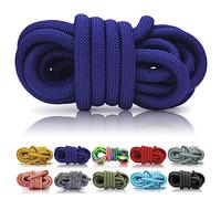 PPM Cuerda de 5 metros, cuerda para perros, collar para perro, aparejos, polipropileno, multifilema, 10 mm de grosor, color azul oscuro