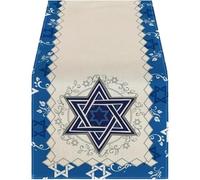 Ppmter De Mesa De Hanukkah, Estrella De David, Festival Judío, Festividad, Decoraciones De Hanukkah, Cocina, Comedor, Decoración del Hogar