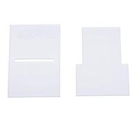 Ppmter Mini Soporte Acrílico para Corán, Expositor De Galletas, Pequeño Soporte para Biblia De Ramadán, Soporte para Libros De Oración para Fiestas De Eid, Aperitivos Y Galletas De Frutas