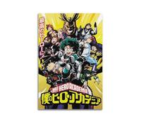 PPOXXFFE My Hero Academia - Póster decorativo de anime, lienzo para pared e impresión artística moderna, decoración de dormitorio familiar, 20 x 30 cm