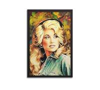 PPOXXFFE Póster de Dolly Parton 1 póster decorativo de lienzo para pared e impresión artística moderna para decoración de dormitorio familiar, pósteres de 20 x 30 pulgadas (50 x 75 cm)