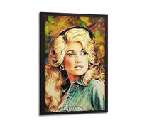 PPOXXFFE Póster de Dolly Parton 1 póster decorativo de lienzo para pared e impresión artística moderna para decoración de dormitorio familiar, pósteres de 20 x 30 pulgadas (50 x 75 cm)