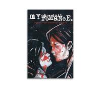 PPOXXFFE Póster decorativo con texto en inglés "My Other Romance Sweet Revenge Trio" para pared e impresión artística moderna para dormitorio familiar, 20 x 30 cm