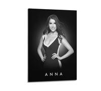 PPOXXFFE Póster decorativo de Anna Kendrick para pared, lienzo e impresión artística moderna para decoración de dormitorio familiar, 40 x 60 cm