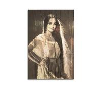 PPOXXFFE Póster decorativo de Gayle de cristal para pared, lienzo e impresión artística moderna para decoración de dormitorio familiar, 12 x 18 pulgadas (30 x 45 cm)