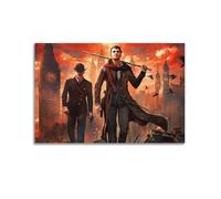 PPOXXFFE Póster decorativo de Sherlock Holmes, lienzo para pared e impresión artística moderna para decoración de dormitorio familiar, 40 x 60 cm
