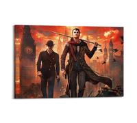 PPOXXFFE Póster decorativo de Sherlock Holmes, lienzo para pared e impresión artística moderna para decoración de dormitorio familiar, 30 x 45 cm