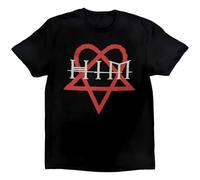 PPPeedsss22 Him Heartagram T-Shirt Large Black