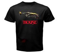 PPPeedsss22 House Movie Horror Black T Shirt