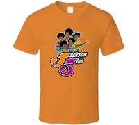 PPPeedsss22 Jackson 5 Five Cartoon T-Shirt Animated Series Kids
