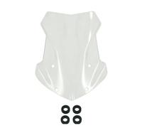 PPPHTUO Parabrisas Motocicleta Reemplazo con Cuatro Orificios Montaje y BOR para R1200GS LC y R1250GS Acuado para splazamientos y Carretera, Transparente