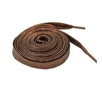 PPQIRU 10 pares de cordones coloridos, modernos y brillantes, for zapatillas deportivas informales cuero blanco Para Zapatos Casuales(Brown,120cm)