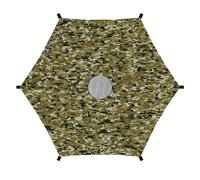 PPQIRU Cubierta de Tienda campaña for trampolín, Cubierta for Lluvia, for, for Sol, Transpirable for Exteriores para Las Vacaciones(3.06m)