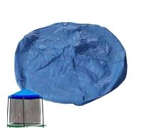 PPQIRU Cubierta Protectora for trampolín, Cubierta Plegable for sombrilla, Azul Que Ahorra Espacio, Sombra for para Las Vacaciones(8 Feet)