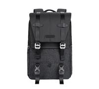 PPQIRU Mochila de fotografía de Alta Capacidad, Bolsa Impermeable Multifuncional for cámaras DSLR, Bolsas for trípode con Cubierta for Lluvia(Gray)