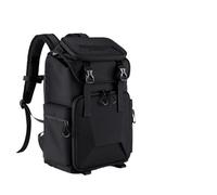 PPQIRU Mochila for cámara de 16,5 Pulgadas, Cubierta for Lluvia integrada for Bolsa de Almacenamiento for cámara SLR DSLR(Black)