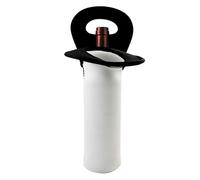 PPQIRU Paquete de Enfriador Vino for una Botella, Bolsa Reutilizable, enfriadora for Bodas, cumpleaños para Botellas de Vino(White)