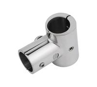 PPQIRU Pasamanos for Barco Marino de Acero Inoxidable 316, Accesorio en T 90 Grados, 7/8 ", 1", Muelle yate, Sujetador Tubo for toldo al Aire Libre, 2 uds para embarcaciones(22mm)