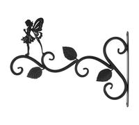 PPQIRU Soportes Para Cestas Colgantes 2 Pcs 11.8inch Curved Plant Hanger Heavy Duty Hanging Hooks Rustic Home Decor for Indoor Outdoor for Flower Baskets Wind Chimes