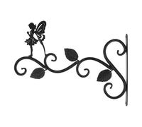 PPQIRU Soportes Para Cestas Colgantes 2 Pcs Iron Plant Hanger Bracket 11.8inch Hanging Hooks Rustic Home Decor for Indoor Outdoor for Flower Baskets Wind Chimes