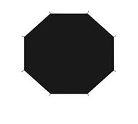 PPQIRU Trampolín Parasol Protector for Tienda de campaña, Cubierta Impermeable Oxford Plegable, protección Solar, Trampolines, Dosel Anti-UV para Las Vacaciones(12 Feet)