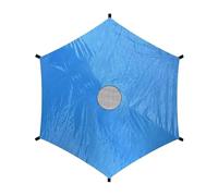 PPQIRU Trampolines de 6-14 pies, Tienda con Dosel Resistente a los Rayos UV, toldo for trampolín Solar, Cubierta Impermeable for sombrilla Tela Oxford para Las Vacaciones(L)