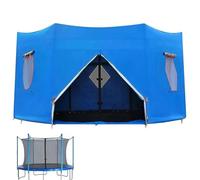 PPQIRU Trampolines de Salto 6/8/10/12 pies, Tienda campaña, sombrilla, protección Solar, trampolín Redondo, Cubierta Superior, Accesorios para Las Vacaciones(8FT)