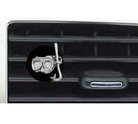 Ppu08 - Máscara de esnórquel con diseño de peltre en un ambientador de aire, kit de clip para decoración de coche, furgoneta, camión, mini autobús