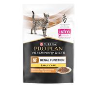 PPVD Feline NF - Alimento veterinario húmedo para la función renal | Húmedo (bolsa) | Caja de 10 sobres de 85 g
