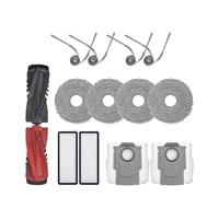 PPVWEY Bolsa de fregona con Filtro de Cepillo de Piezas, Compatible con Roborock,Qrevo 5AE / Curv/CurvC/Curv S5X 5A1 5XC / Edge/EdgeC/Edge S5A 5V1(1pcs)