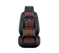 PPXBFD Fundas Asientos Coche Funda De Cuero Universal para Asiento De Coche para Lexus CT ES GS GX IS C IS LS LX NX RC RX UX(B-Black Coffee 5seat)
