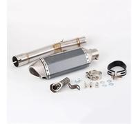 PPXDM Tubo de conexión de Escape Accesorios del Sistema De Escape del Tubo De Conexión Modificado De Escape De La Motocicleta para Y&amaha YZF R6 YZF-R6 1998 1999 2000-2005(Type C)