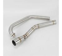 PPXDM Tubo de conexión de Escape Piezas Deslizantes para Y&amaha YZF-R15 YZF R15 R125 MT15 MT-15 2008-2019 Silenciador De Escape De Motocicleta Tubo De Enlace Medio Delantero