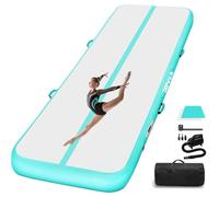 PPXIA Esterilla de gimnasia Air Matte Track 3M 4M 5M 6M 10/20 cm de altura, colchoneta de gimnasia con accesorios completos, colchonetas inflables de gimnasia para casa al aire libre Yoga