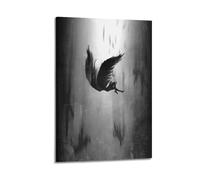 PPZEBDYB Póster de ángel caído decorativo, lienzo, póster de pared e imagen artística moderna para decoración de dormitorio familiar, 40 x 60 cm