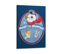 PPZEBDYB Póster decorativo con texto en inglés It All Started with Snow (Todo comenzó con nieve)