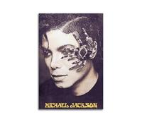 PPZEBDYB Póster decorativo de Michael Jackson 25 sobre lienzo para pared e impresión artística moderna para decoración de dormitorio familiar, 50 x 75 cm