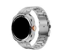 PPzsyxx Correa de acero inoxidable for Samsung Galaxy Watch Ultra de 47 mm. Correa de repuesto for GALAXY ULTRA 47MM. Pulsera de titanio.(Silver,FOR WATCH 7 ULTRA_STAINLESS STEEL)