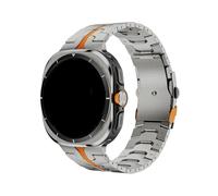 PPzsyxx Correa de acero inoxidable for Samsung Galaxy Watch Ultra de 47 mm. Correa de repuesto for GALAXY ULTRA 47MM. Pulsera de titanio.(Titanium-O,FOR WATCH 7 ULTRA_STAINLESS STEEL)