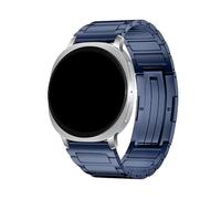 PPzsyxx Correa de titanio con conector metálico especializado for Samsung Galaxy Watch 8 de 40mm y 44mm. Correa de repuesto for Galaxy 8Classic de 46mm. accesorios(2#Blue-S,For Watch 8 40mm)